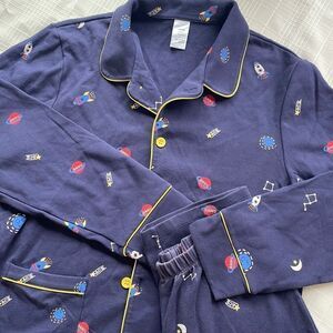 Annil Boys 12 to 14 Pajama set  2 piece pajamas space theme